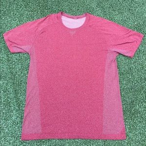 Lululemon Red T-Shirt.